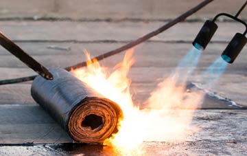Salen asphalt flat roofing repairs