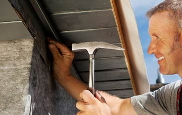 Salen fascia installation