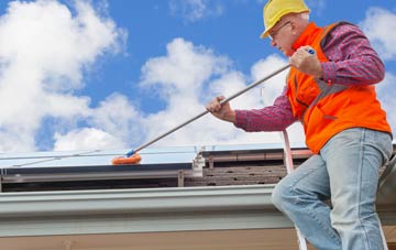 Salen soft wash roof cleaning